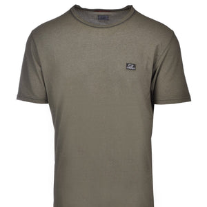 Short sleeve t-shirt designed by CP Company brown color